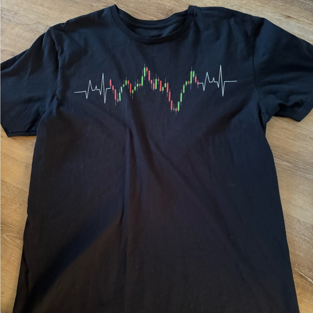 Stocks trade candle t shirt